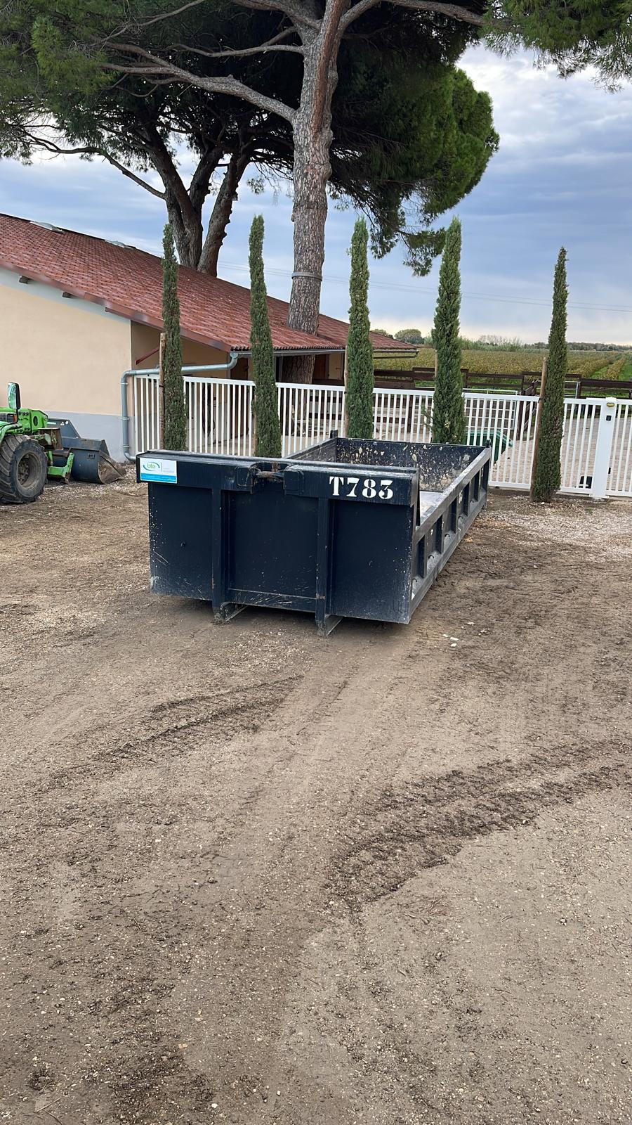 Benne de chantier
